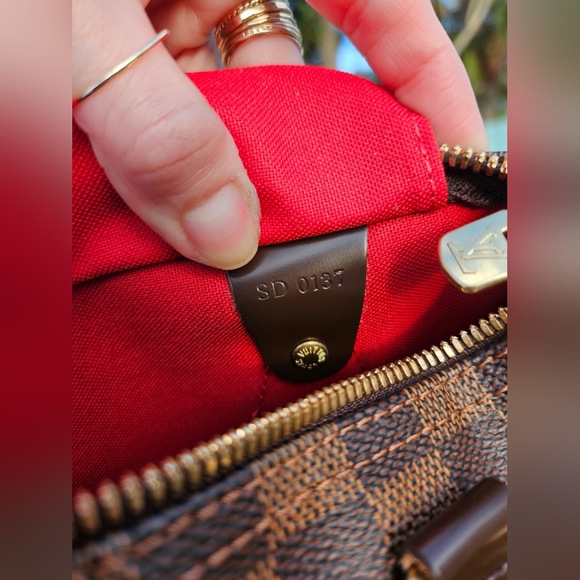 *SOLD* Louis Vuitton Speedy 25 Ebene Bandouliere Handbag Crossbody - Picture 13 of 17